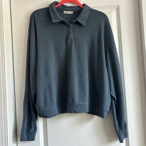 Barefoot Dreams Women’s Malibu Collection Brushed Fleece Pullover 1X Cozy